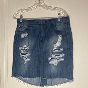 Jean Skirt